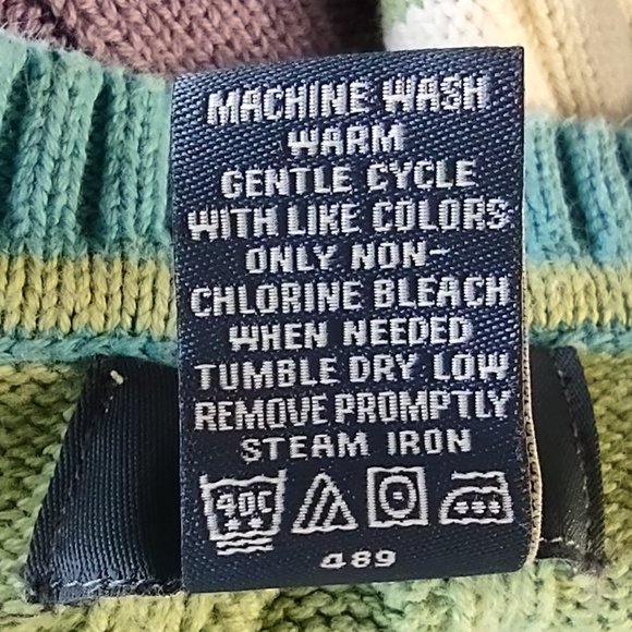 Van Heusen Crew Neck Cable Sweater Size XL - Picture 10 of 10